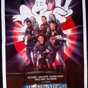Ghostbusters 1989 Italian 39x55 Cinema Poster – Original Folded at themoviemerch.com