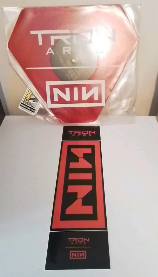 SDCC 2025 Tron Ares Vinyl Record – Nine Inch Nails LE 2500 Exclusive at themoviemerch.com