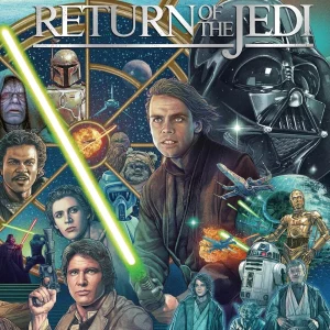 Star Wars Return of the Jedi: A Visual Archive Hardback Book at themoviemerch.com