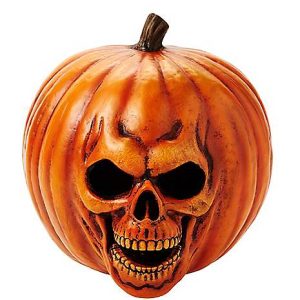 Halloween II – Orange Jack-o’-Lantern Skull String Lights | Spirit Halloween
