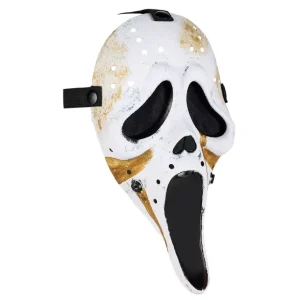Scream Ghostface Hockey Mask | Spirit Halloween at themoviemerch.com