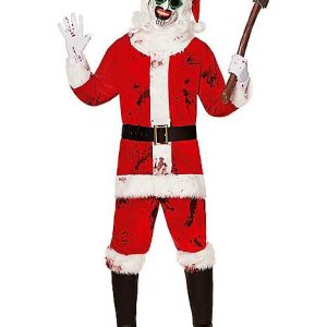 Terrifier Art the Clown Santa Costume – Official Spirit Halloween at themoviemerch.com