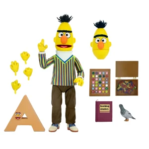 Sesame Street – Bert 7” Ultimate Action Figure by NECA at themoviemerch.com