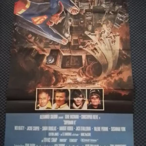 Superman II – Original UK 3-Sheet Cinema Poster (41”x77”) at themoviemerch.com