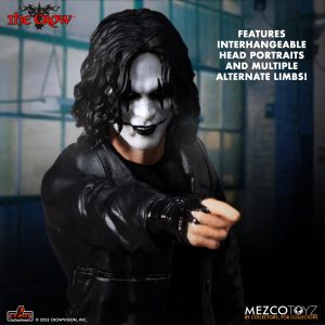 The Crow Eric Draven 5 Points Deluxe Figure Set | Mezco at themoviemerch.com