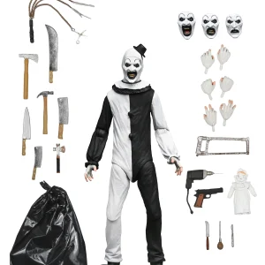Terrifier Art the Clown Ultimate Action Figure by NECA at theMovieMerch.com