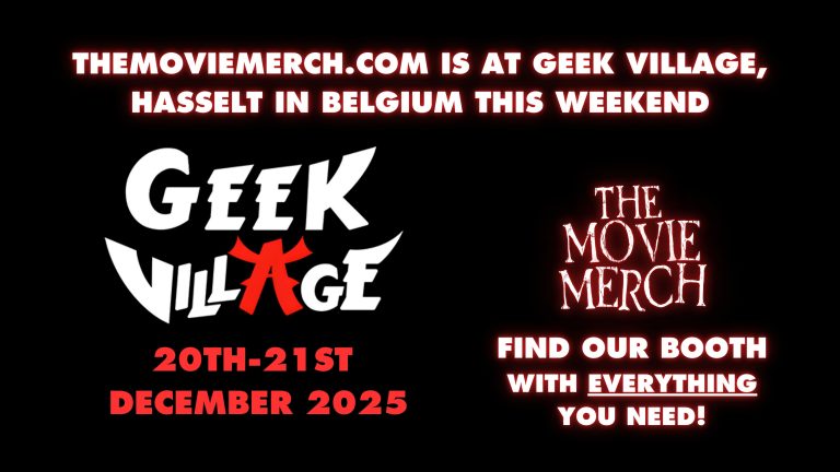 TheMovieMerch.com is at Geek Village in Belgium 20-21st December 2025