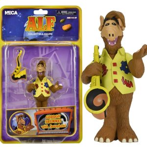 NECA ALF Toony Classics 7” Action Figure | Retro Cartoon-Style Collectible at themoviemerch.com