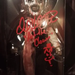 Terrifier Doll sighed by David Howard Thorton at theMovieMerch.com