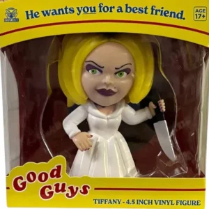 Tiffany 4.5” Vinyl Figure in Wedding Dress | Culturefly Bride of Chucky Collectible at themoviemerch.com