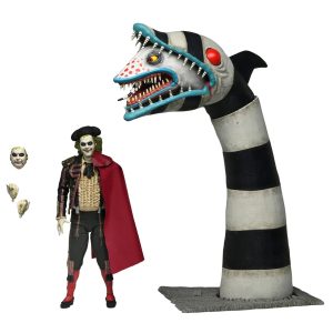 Beetlejuice in Matador Outfit and Sandworm by NECA at themoviemerch.com