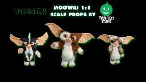 Trick or Treat Studios 1:1 scale Mogwai Props from Gremlins 2: the New Batch