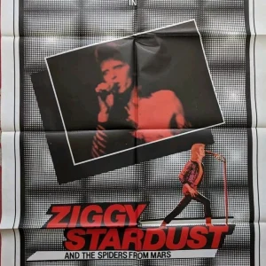 Ziggy Stardust Italian Poster (1979) | David Bowie Vintage at themoviemerch.com
