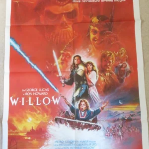 Willow Original Italian Poster (1988) – 55 x 39 Vintage 2 Fogli at themoviemerch.com