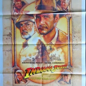 Indiana Jones Last Crusade Italian poster at themoviemerch.com