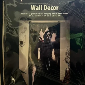 Ghost Face Wall Decor 37x80in – Spirit Halloween USA Import at themoviemerch.com