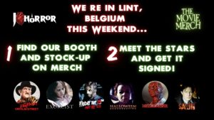I Heart Horror Convention Belgium 2026 | TheMovieMerch.com Live in Linz