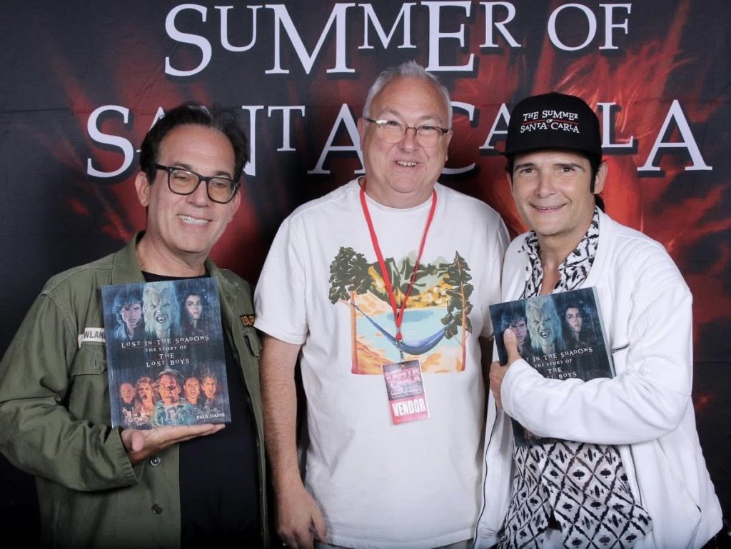 Lost in the Shadows: The Making of the Lost Boys in stock at ready to ship from the UK at TheMovieMerch.com - with the Frog Brothers.