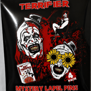 Terrifier Mystery Lapel Pins 4 Pack | USA Exclusive | TheMovieMerch