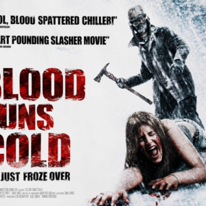 Original Blood Runs Cold UK Quad double-sided movie poster from the 2011 Swedish horror film