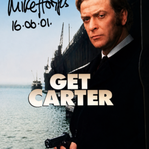 Get Carter Region 1 DVD signed by Michael Caine and Mike Hodges at The Cinema Store London