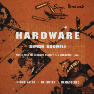 Hardware 1990 vinyl soundtrack signed by composer Simon Boswell