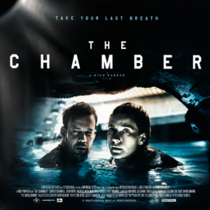 Original UK Quad poster for The Chamber 2015 rolled 40 x 30 cinema poster
