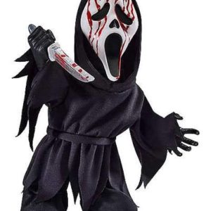 Ghost Face 10 Inch Animated Side Stepper Decoration
